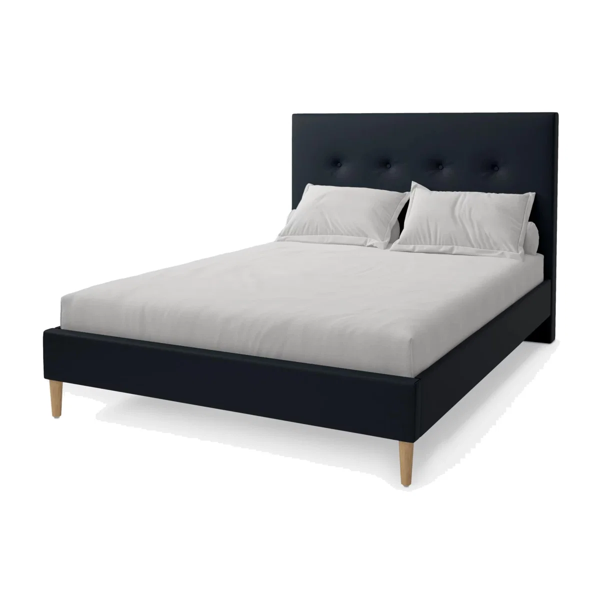 Koti Home Arun Upholstered Bed Frame, Super King Size