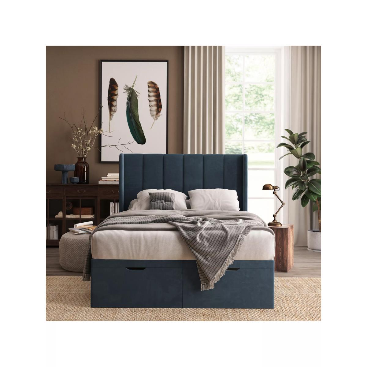 Koti Home Adur Upholstered Ottoman Storage Bed, Super King Size – image 6