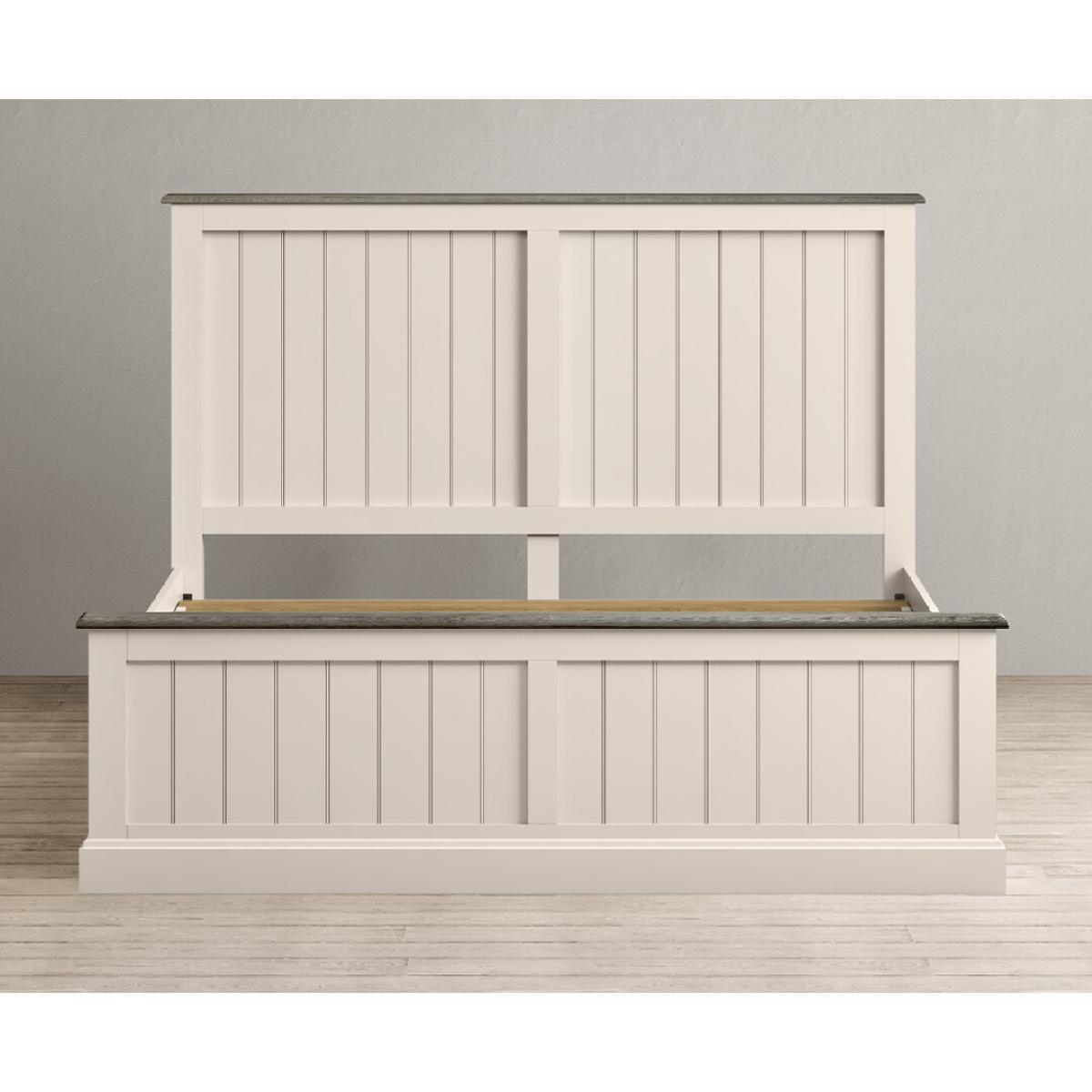 Dartmouth Soft White Painted Super King Bed – image 3