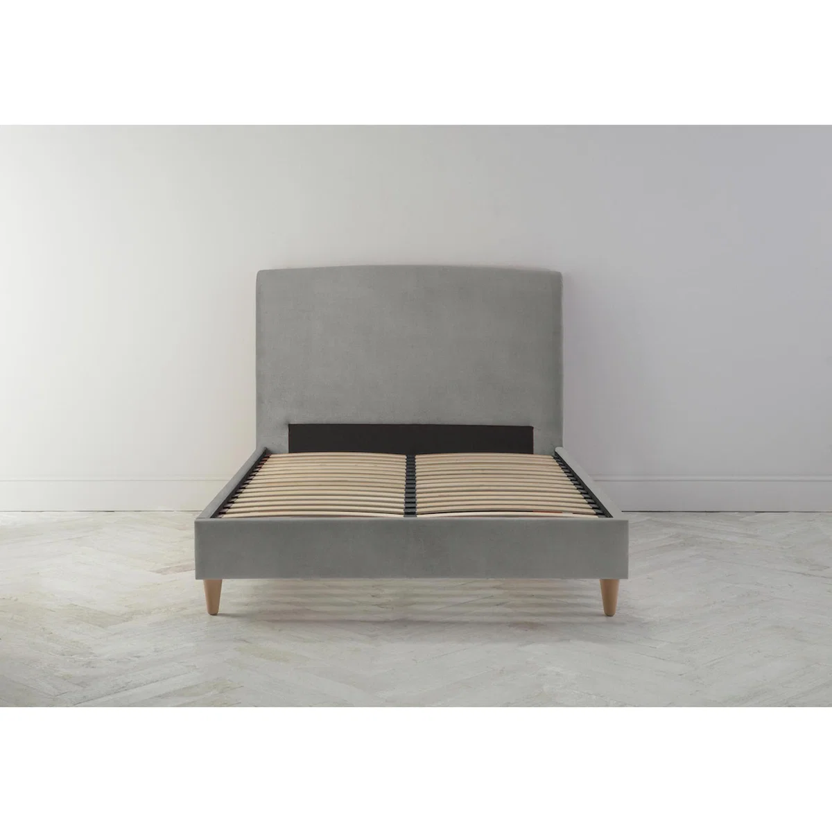 Ted 6' Super King Ottoman Bed Frame in Bone Grey