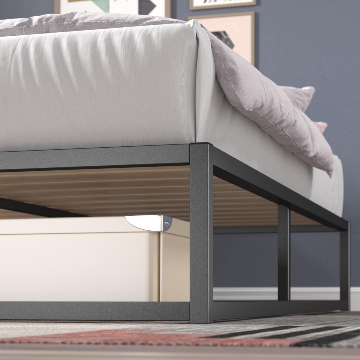 Joseph Metal Bed Frame - Black / Superking – image 2