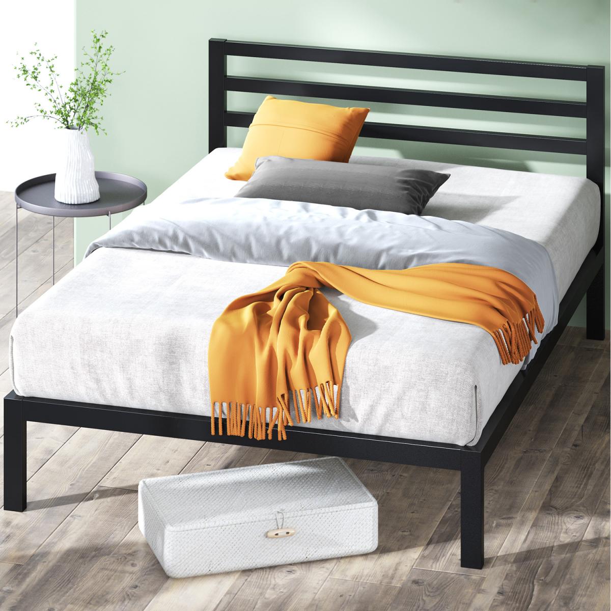 Mia Metal Bed Frame  - Black / Superking – image 2