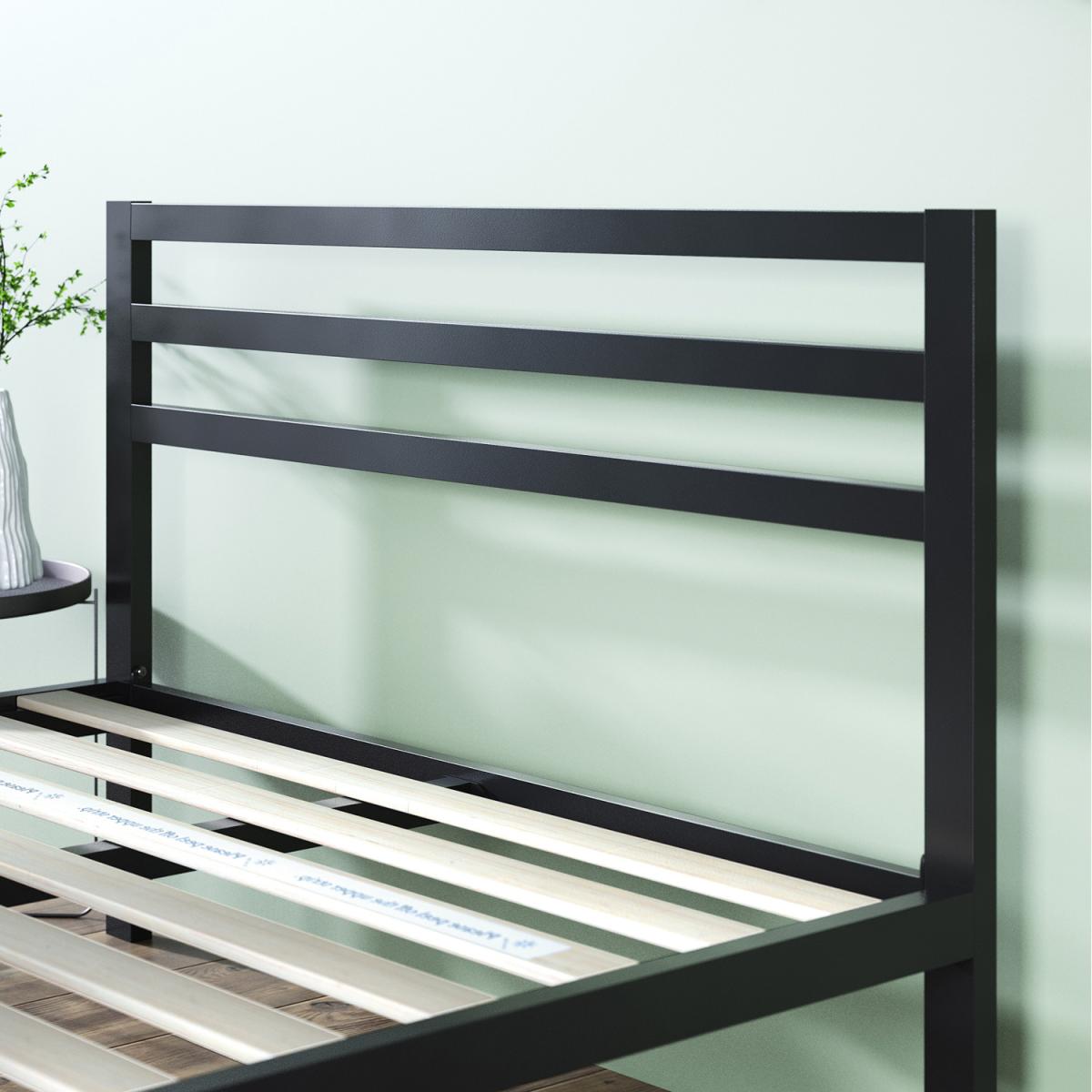 Mia Metal Bed Frame  - Black / Superking – image 3