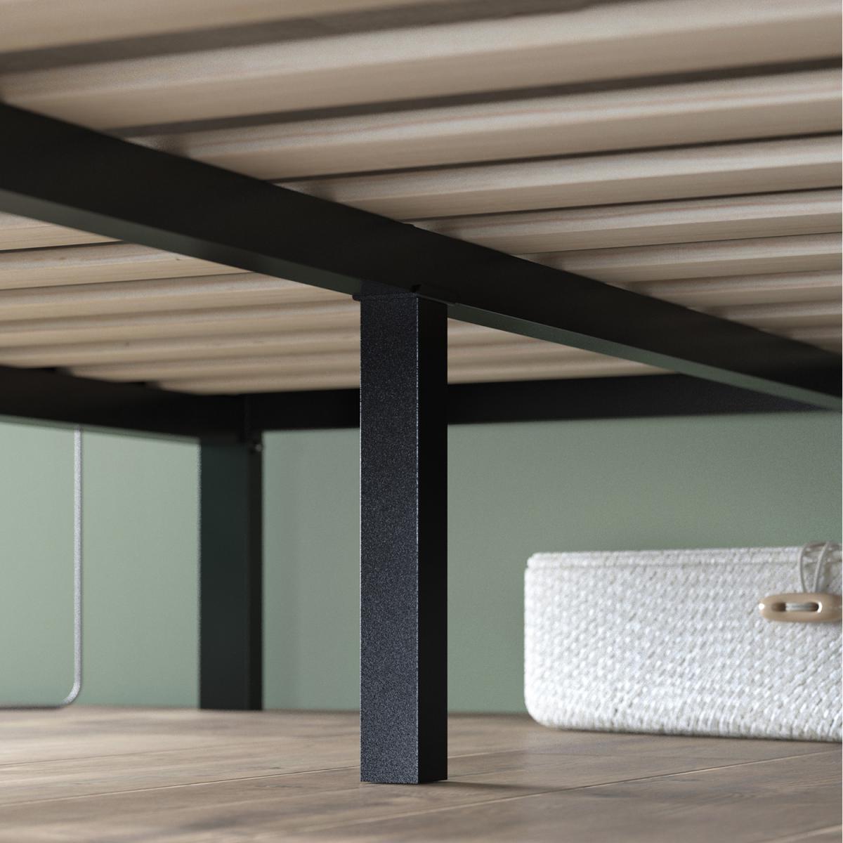Mia Metal Bed Frame  - Black / Superking – image 6