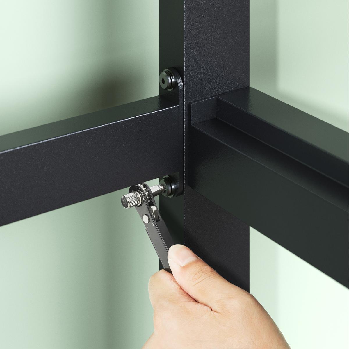 Mia Metal Bed Frame  - Black / Superking – image 7