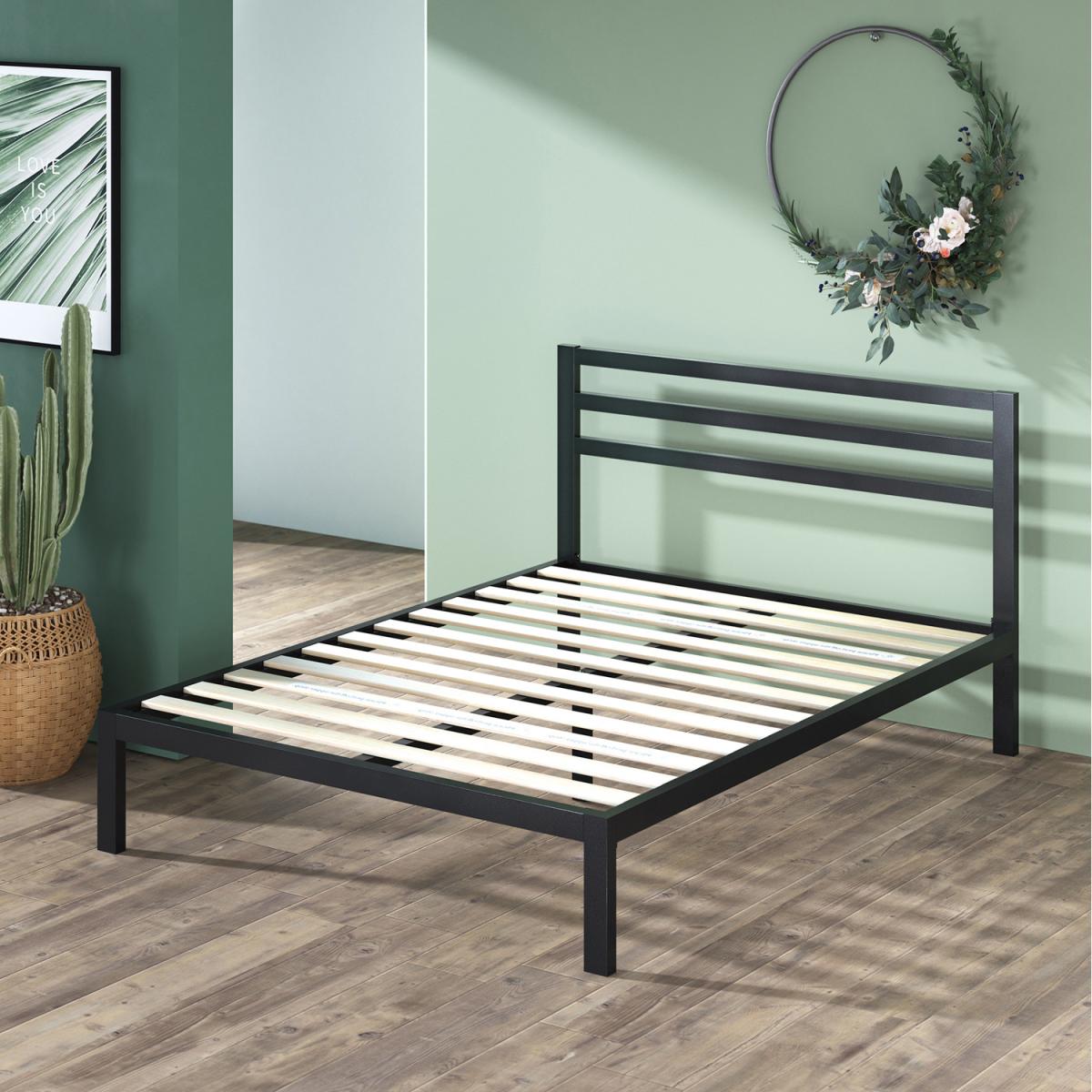 Mia Metal Bed Frame  - Black / Superking – image 8