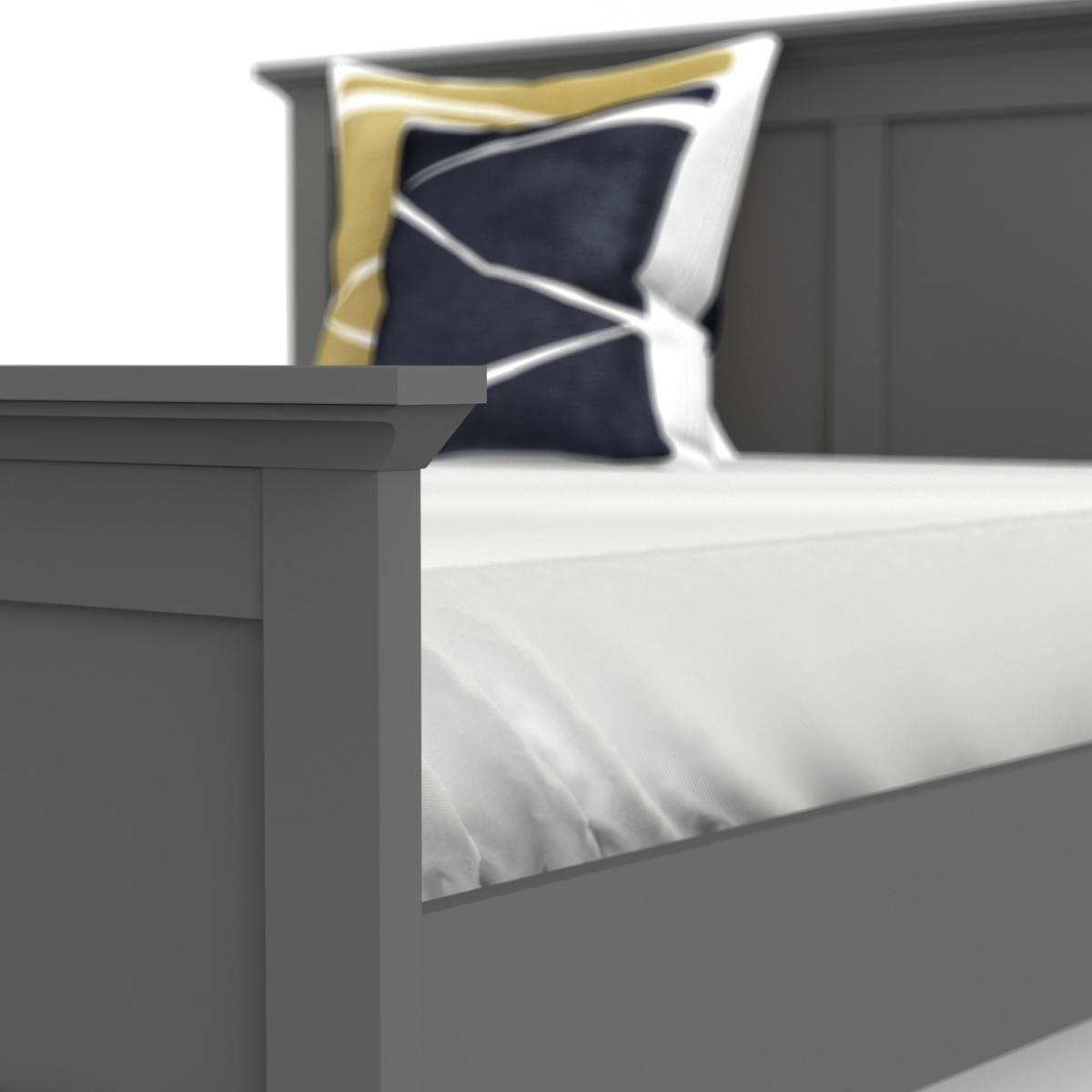 Jonas & James Belleville Bed - Matt Grey / Super King – image 7