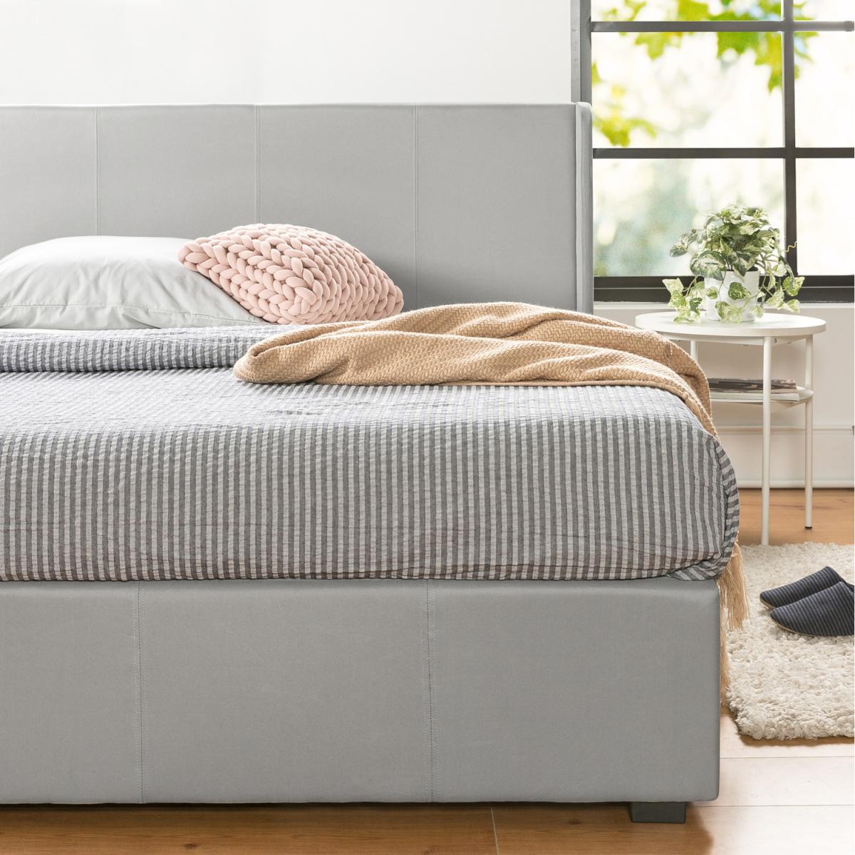 Maddon Ottoman Storage Bed - Grey / Superking – image 4