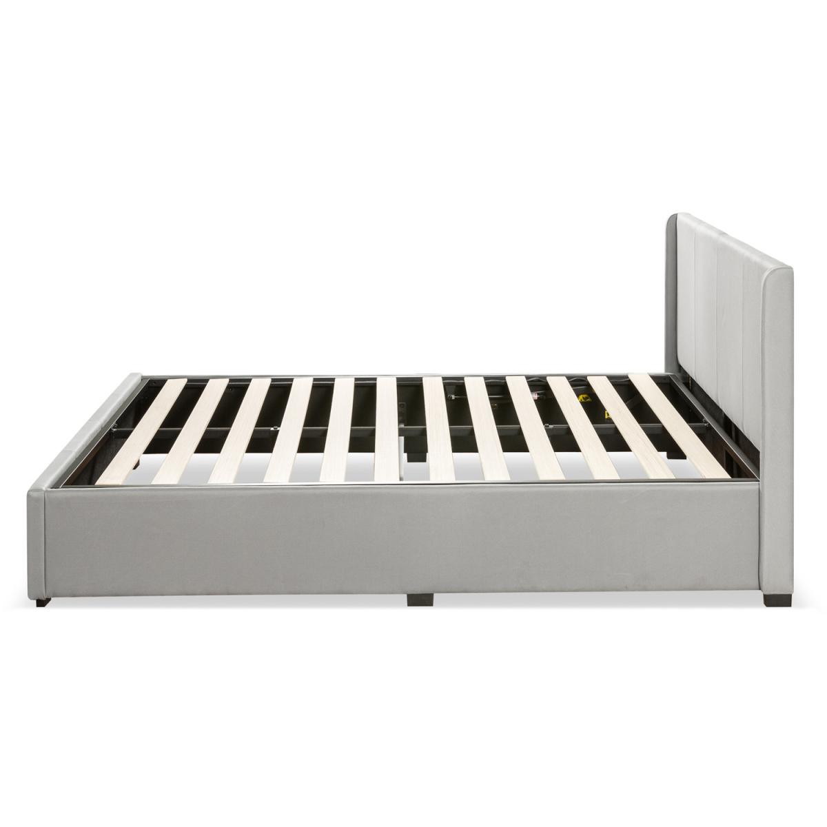 Maddon Ottoman Storage Bed - Grey / Superking – image 7