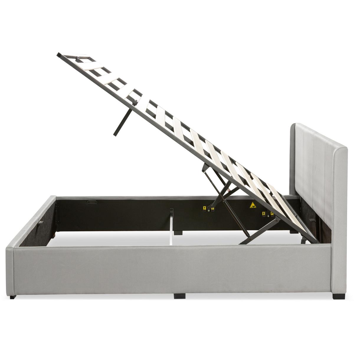 Maddon Ottoman Storage Bed - Grey / Superking – image 8