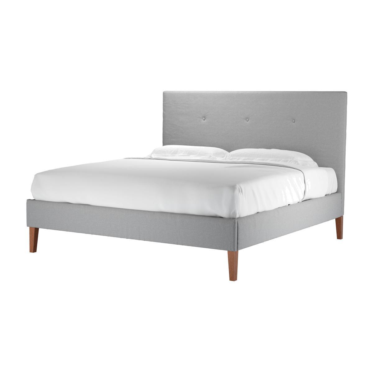 Avery 130cm Super King Bed in Pumice House Plain Weave - sofa.com – image 1
