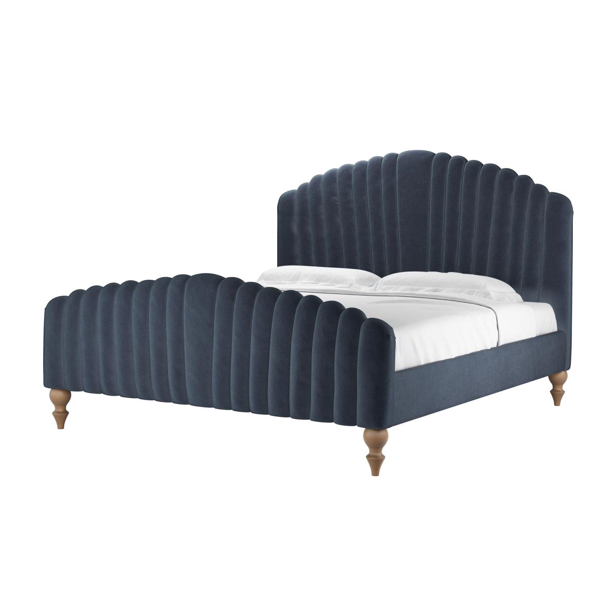 Bella Super King Bed in Skyfall Cotton Matt Velvet – image 1