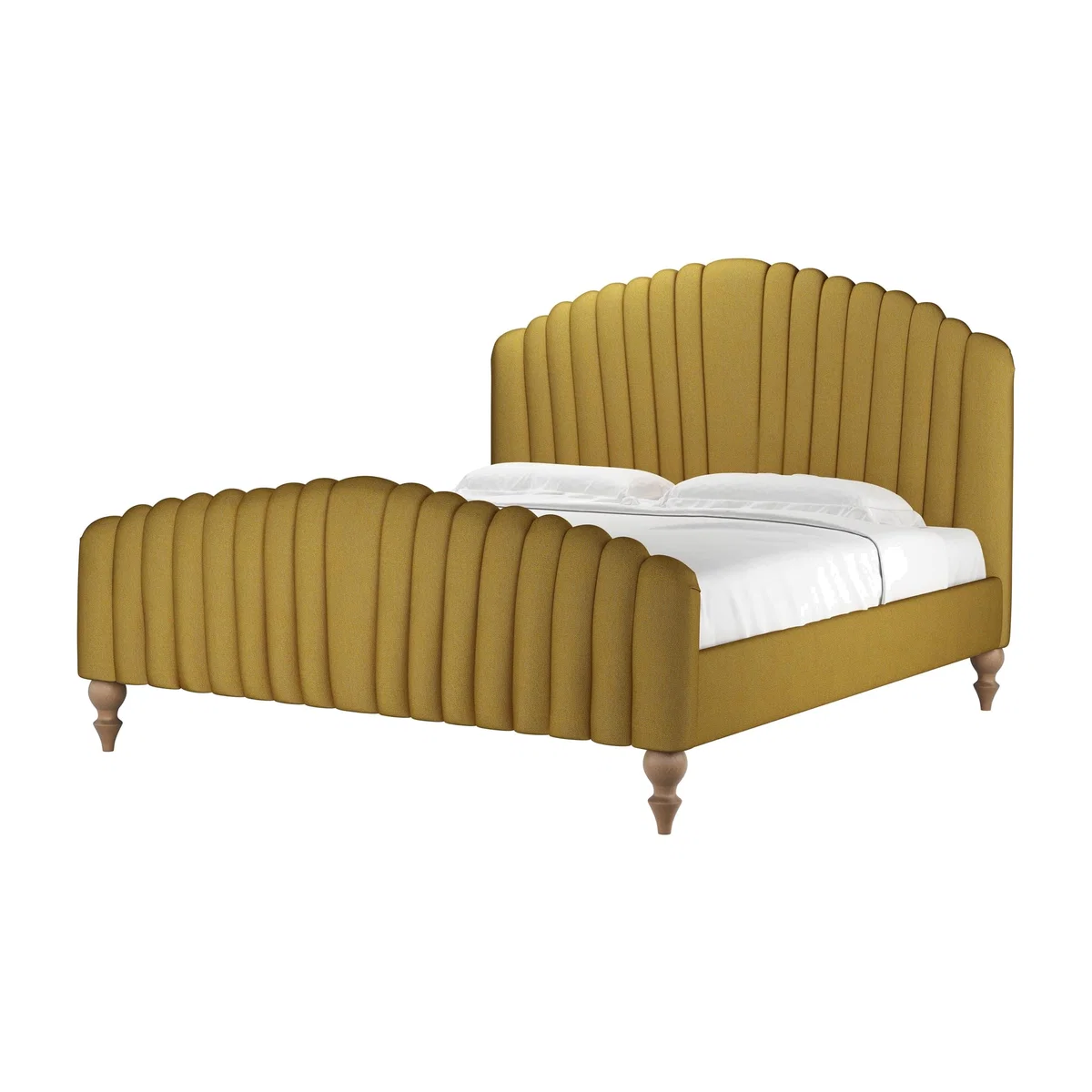 Bella Super King Bed in Solstice Heathland Weave - sofa.com – image 1