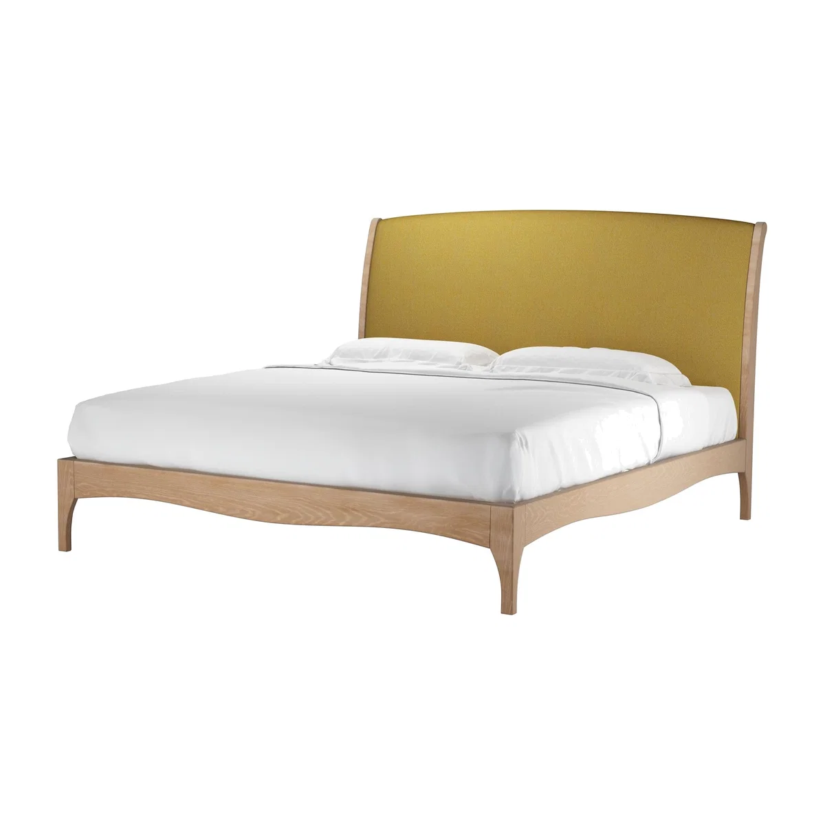 Emilia Super King Bed in Solstice Heathland Weave - sofa.com – image 1