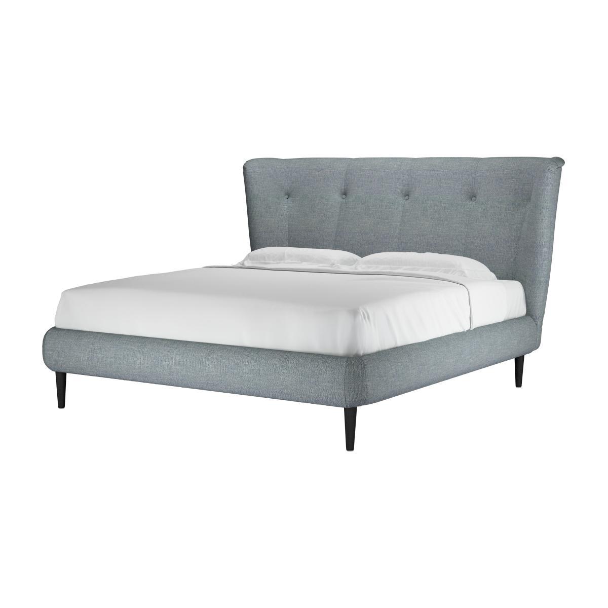 Audrey Super King Bed in Cornflower Silky Jacquard Weave - sofa.com – image 1