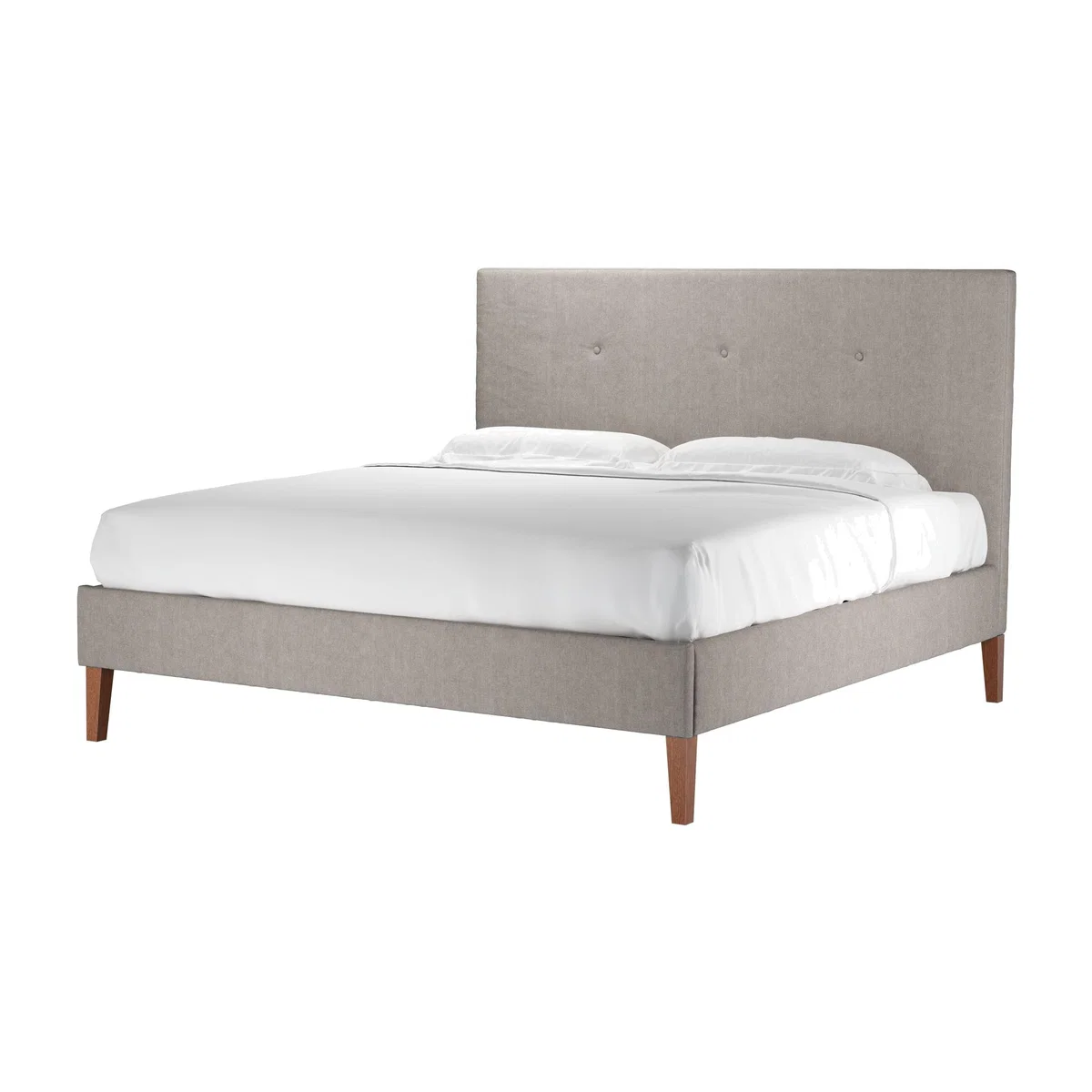 Avery 130cm Super King Bed in Serene Vermeer Linen - sofa.com