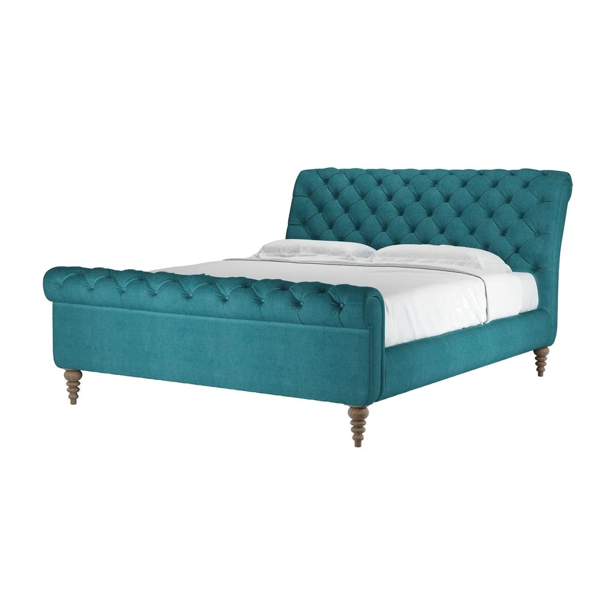 Knightsbridge Super King Bed in Maldives Easy Cotton - sofa.com – image 1