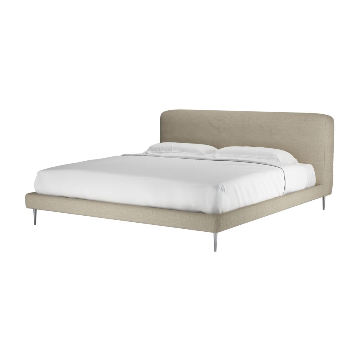 Lucy Super King Bed in Pampas Hygge Smart Linen – image 1
