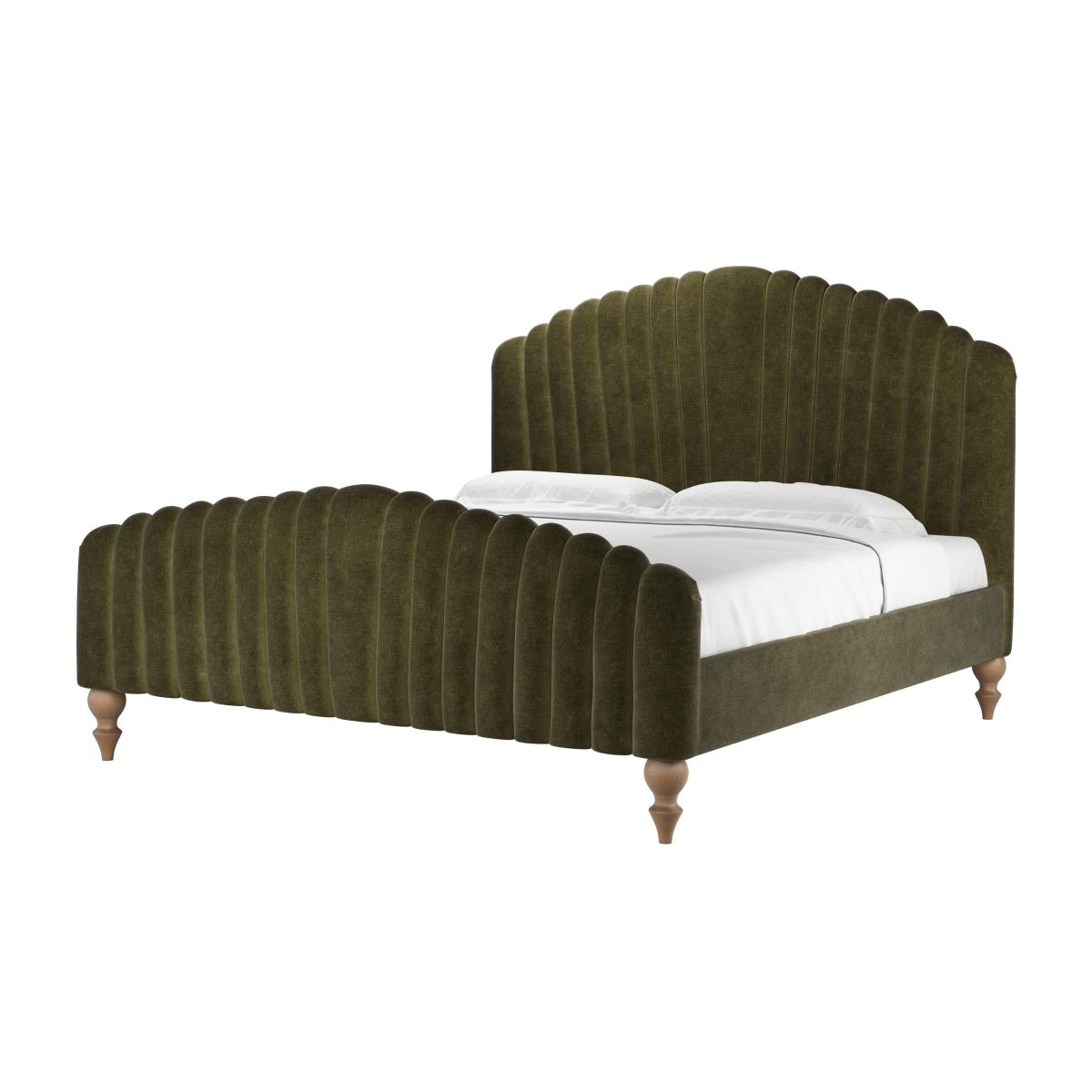 Bella Super King Bed in Juniper Aquaclean Clever Chenille – image 1