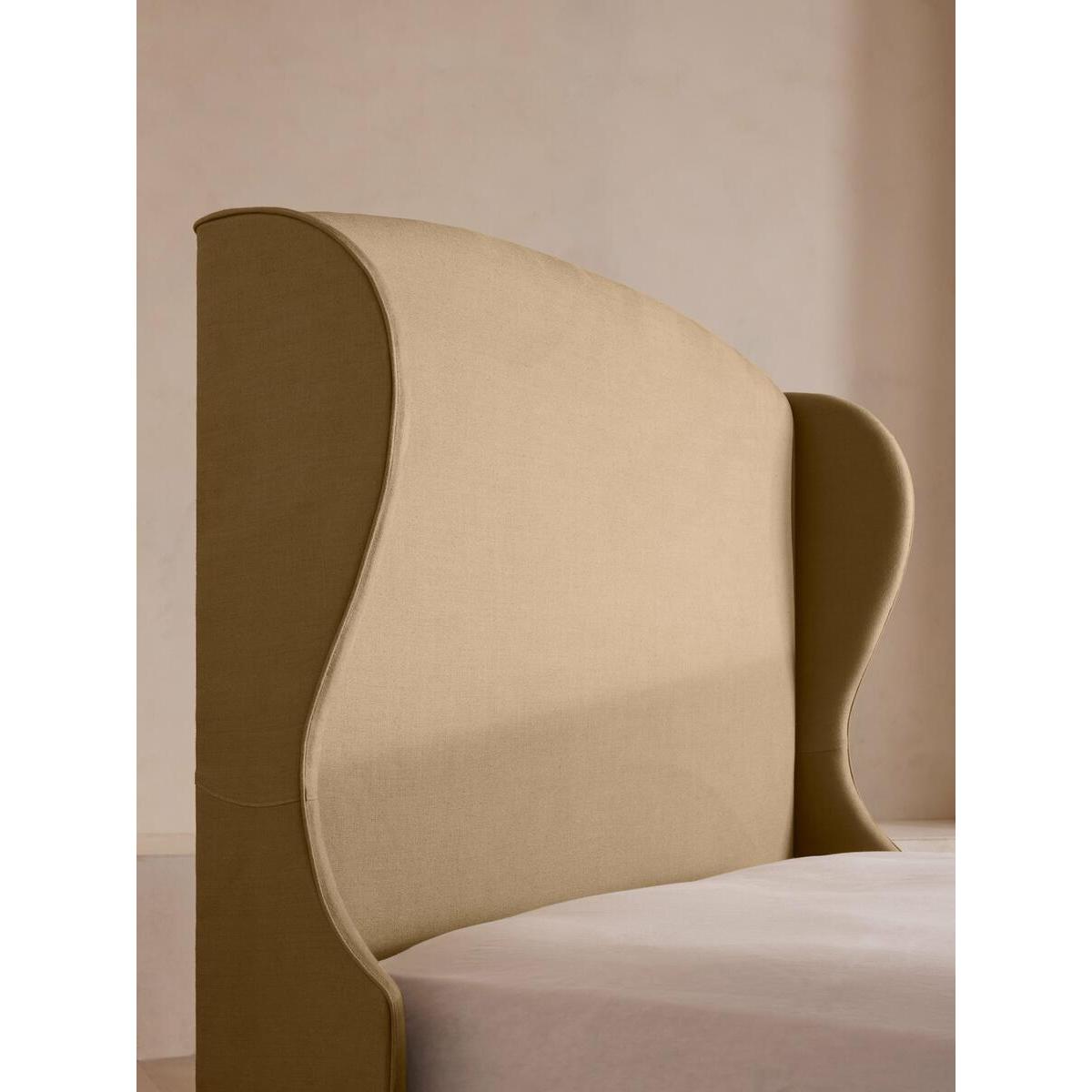 Rivas Bed, Super King, Linen, Wheat – image 5