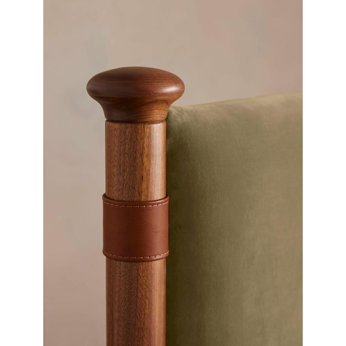 Paolo Bed, Superking, Velvet, Lichen – image 6