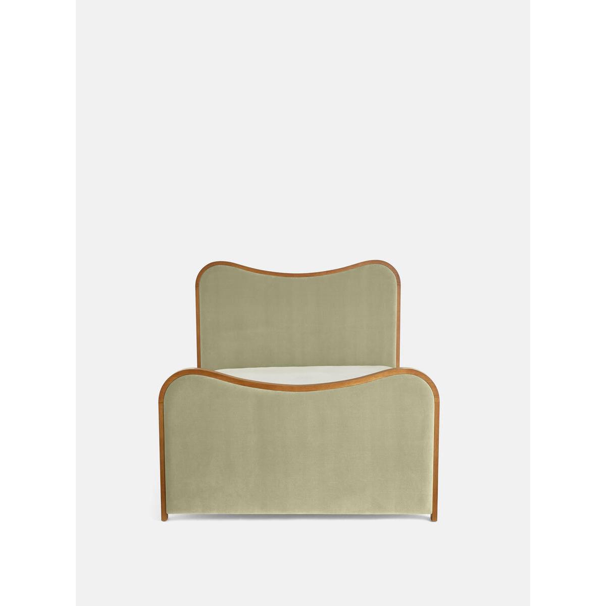 Lawrence Bed, Super King, Velvet, Lichen – image 3