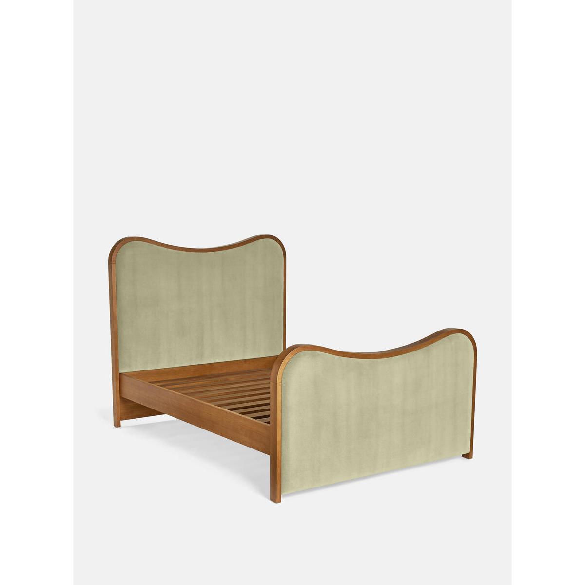 Lawrence Bed, Super King, Velvet, Lichen – image 6