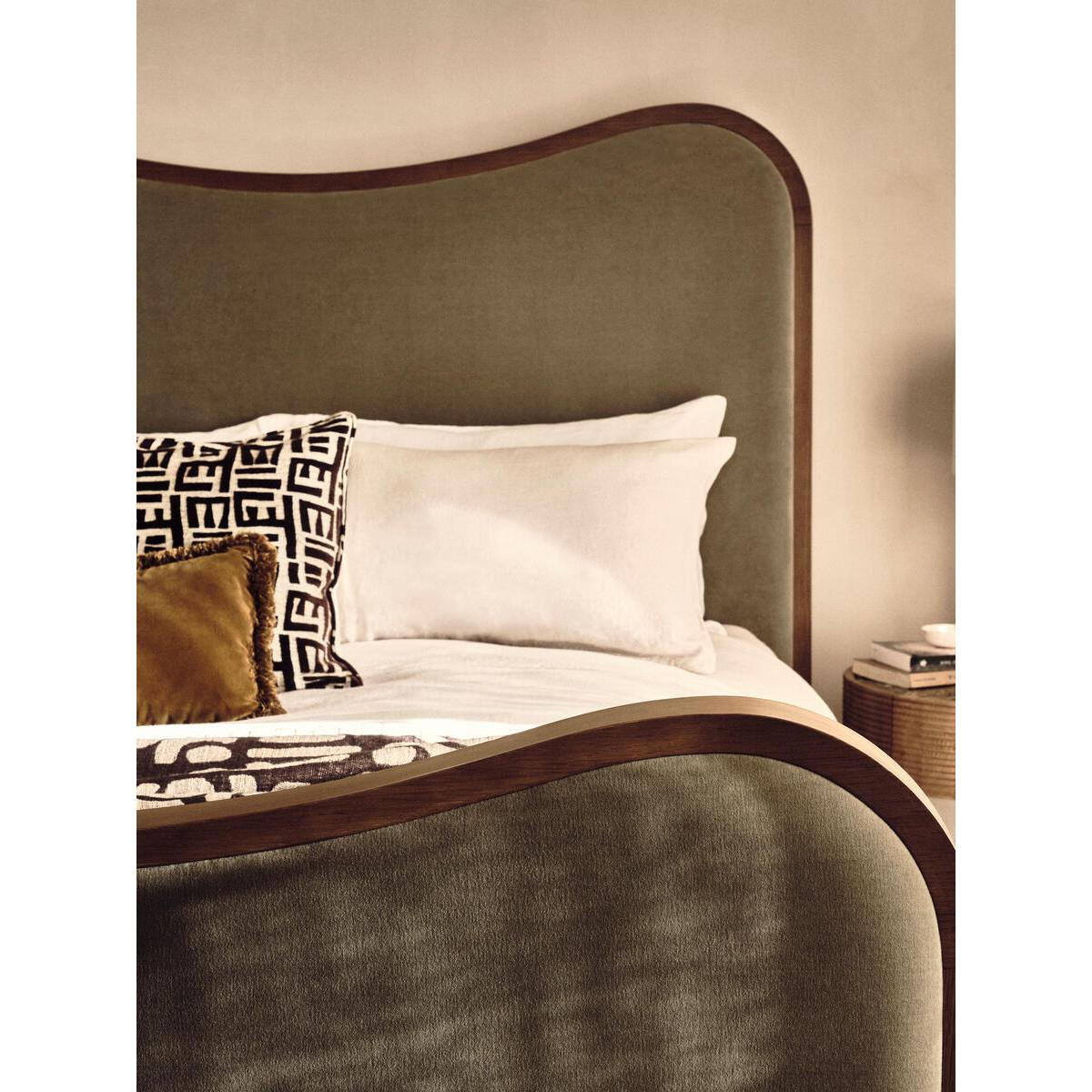 Lawrence Bed, Super King, Velvet, Lichen – image 8
