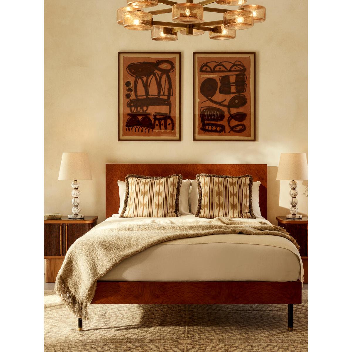 Russo Bed, Madrone Burl, Super King – image 3