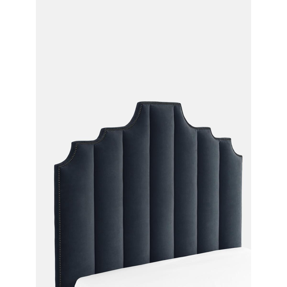 Gerrard Bed, Emperor, Velvet Slate – image 4