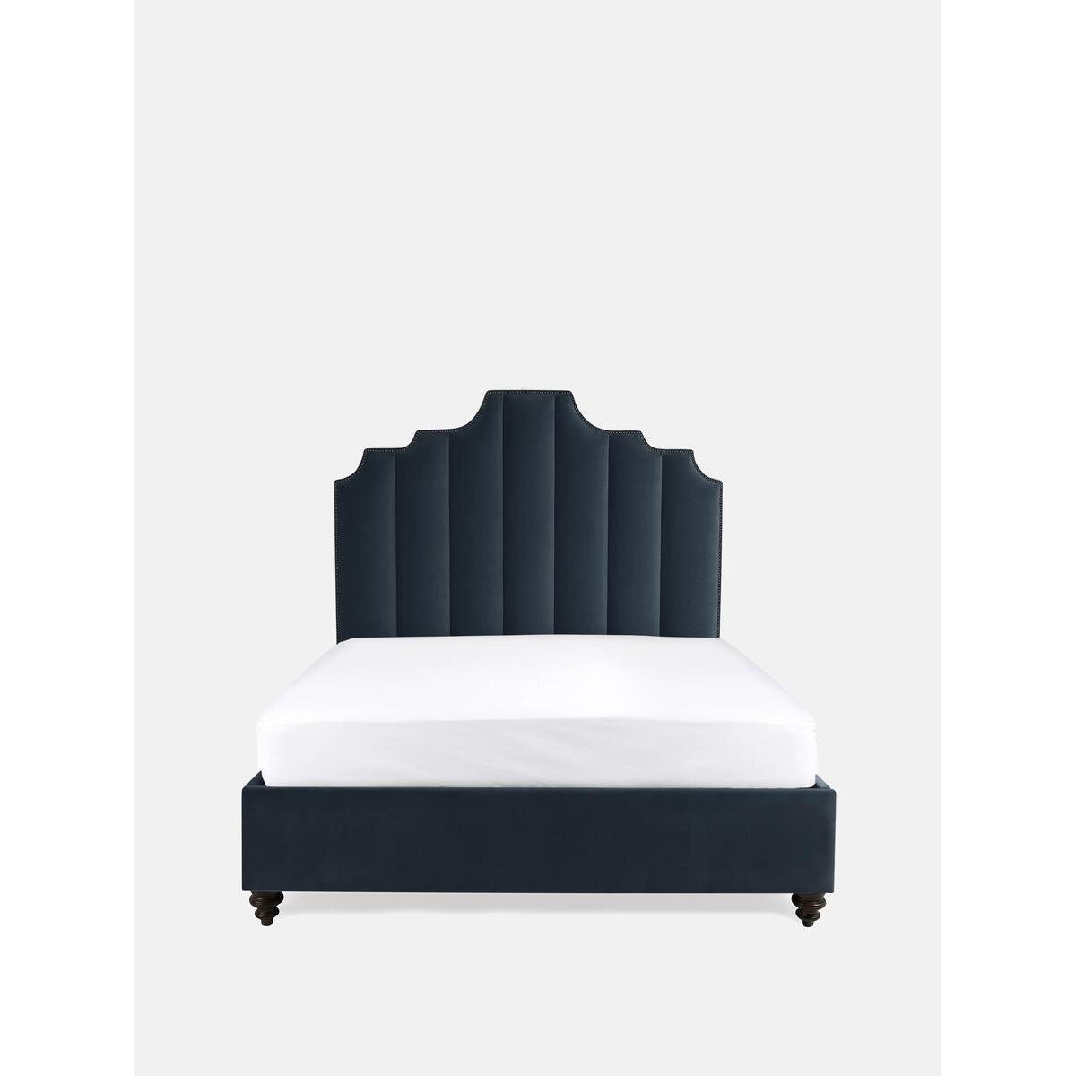 Gerrard Bed, Emperor, Velvet Slate – image 1
