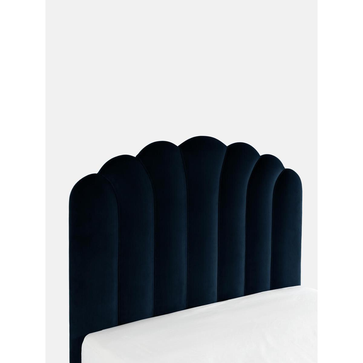 Manette Bed, Super King, Velvet Navy – image 4