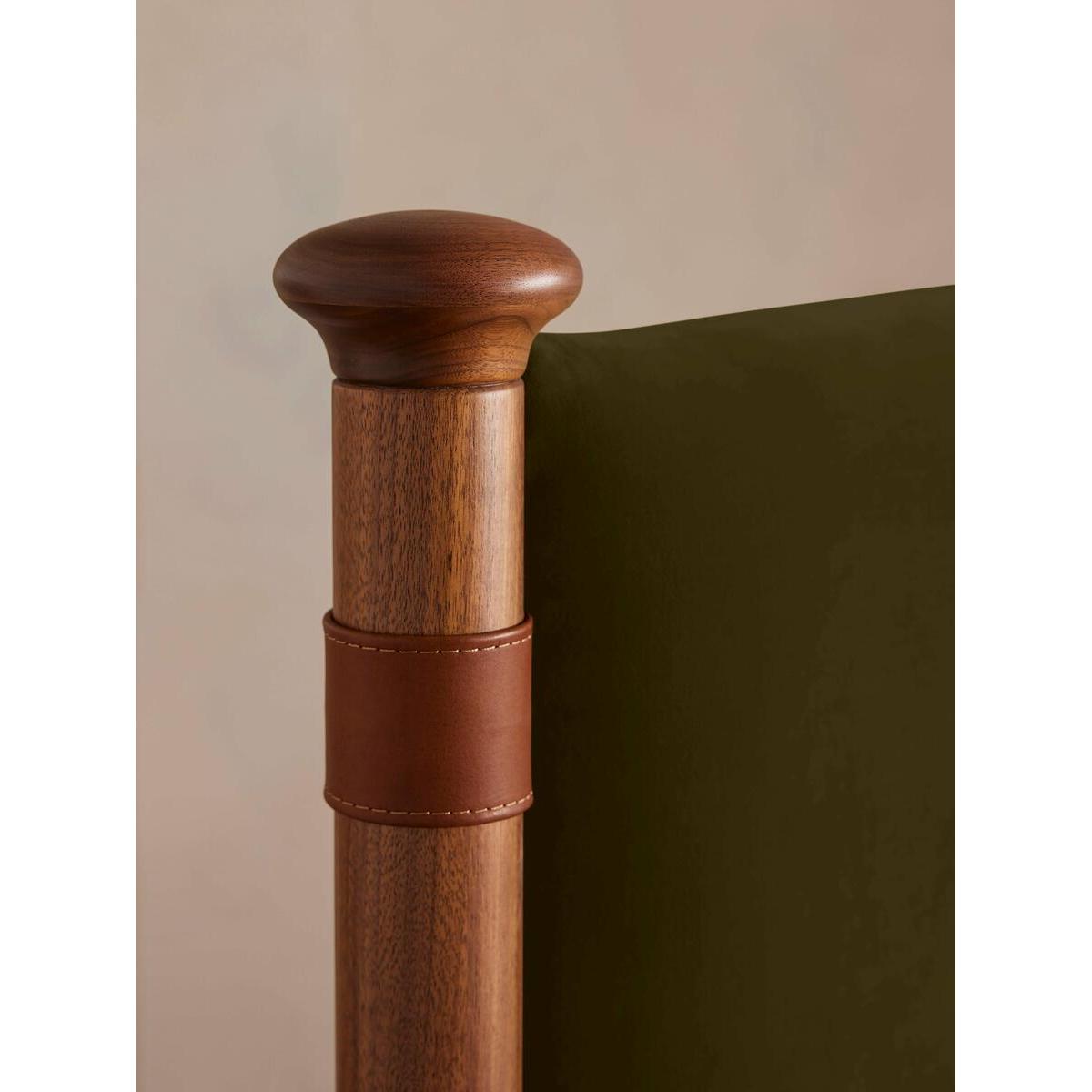 Paolo Bed, Super king, Velvet, Olive – image 5