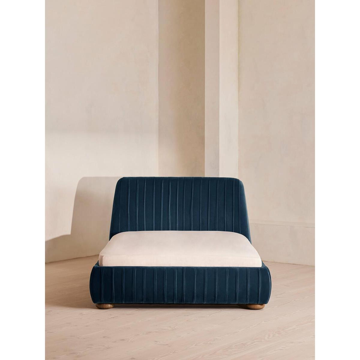 Vivienne Bed, Super King, Velvet, Royal Blue – image 2