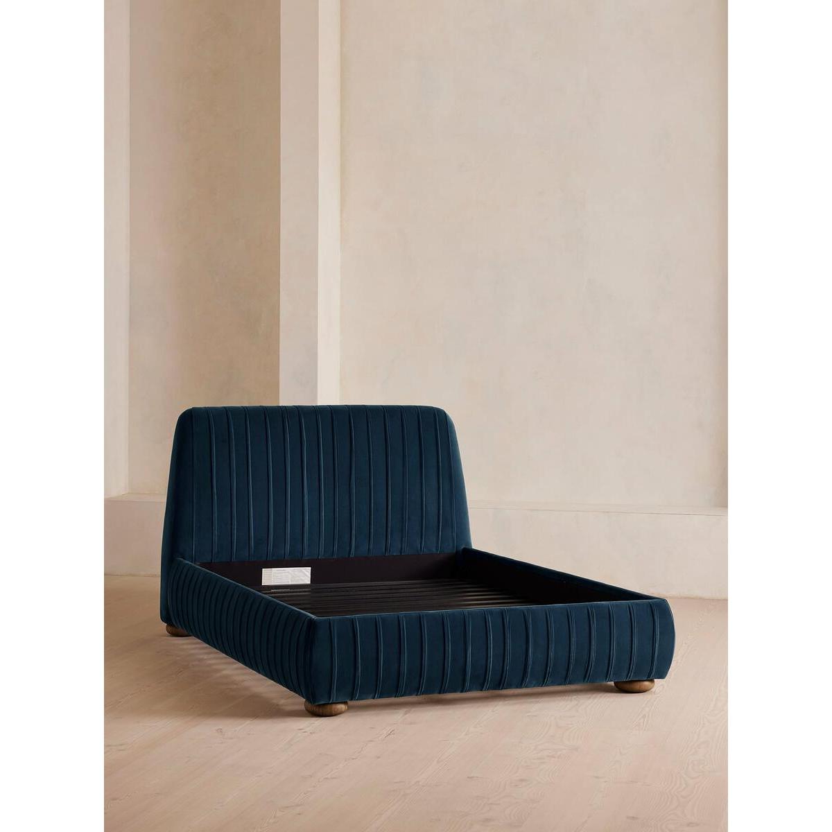 Vivienne Bed, Super King, Velvet, Royal Blue – image 4