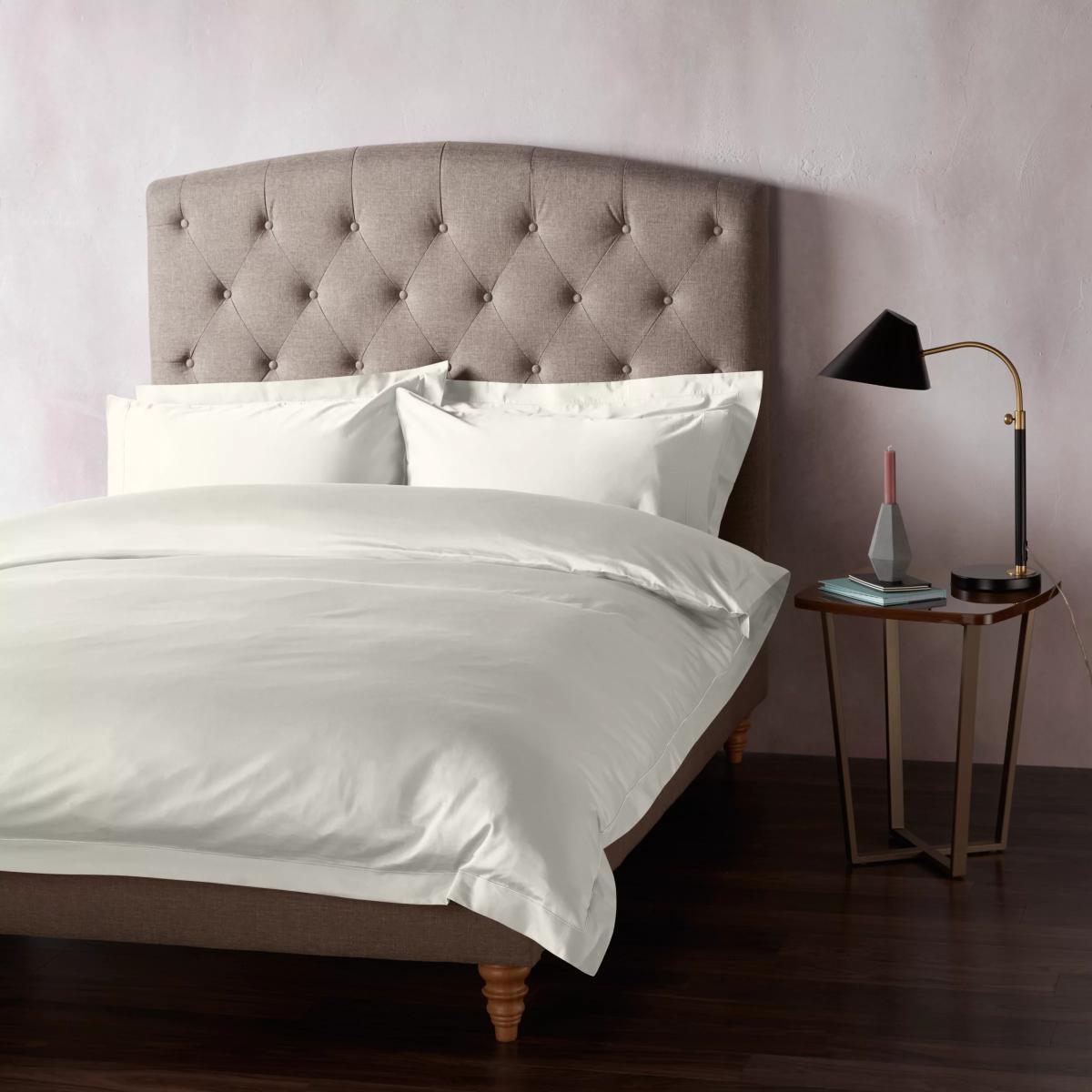 John Lewis & Partners 400 Thread Count Soft & Silky Egyptian Cotton Flat Sheet – image 1
