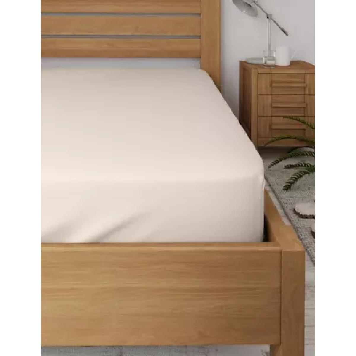 M&S Bamboo Deep Fitted Sheet - DBL - Pink, Pink,White,Grey,Mint,Cream,Mid Grey,Stone,Mid Blue – image 1