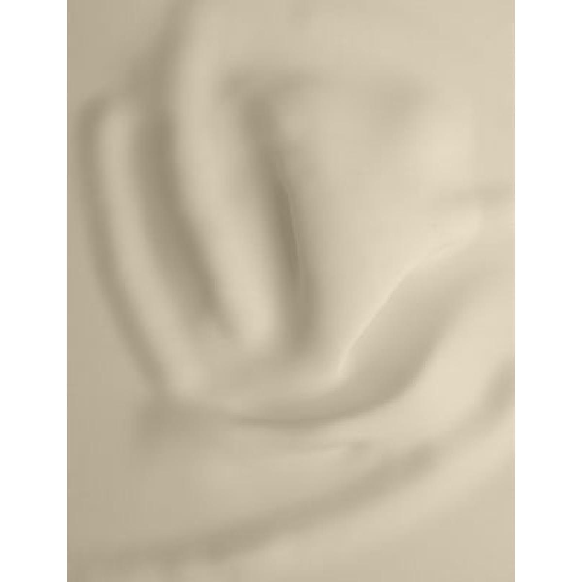 M&S Bamboo Blend Fitted Sheet - DBL - Cream, Cream – image 1