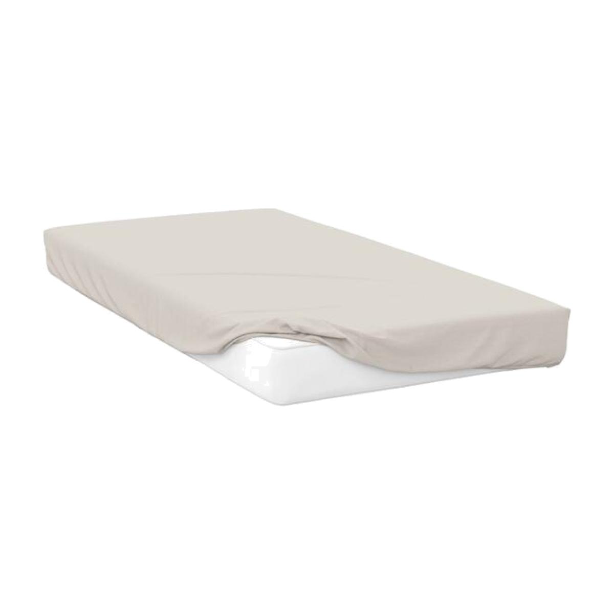 Percale Extra Deep Fitted Sheet - BM408 - Ivory / Double – image 1