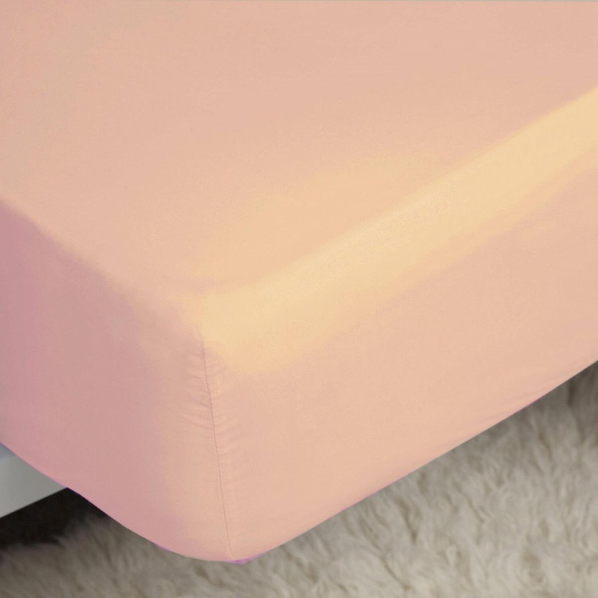 200 Thread Count Cotton Percale Deep Fitted Sheet - BM122 - Lemon / Double – image 7