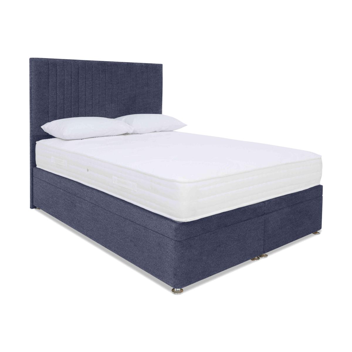 Sleep Story - Firm Gel Power End Ottoman Divan Set - Small Double - Grace Marine – image 1