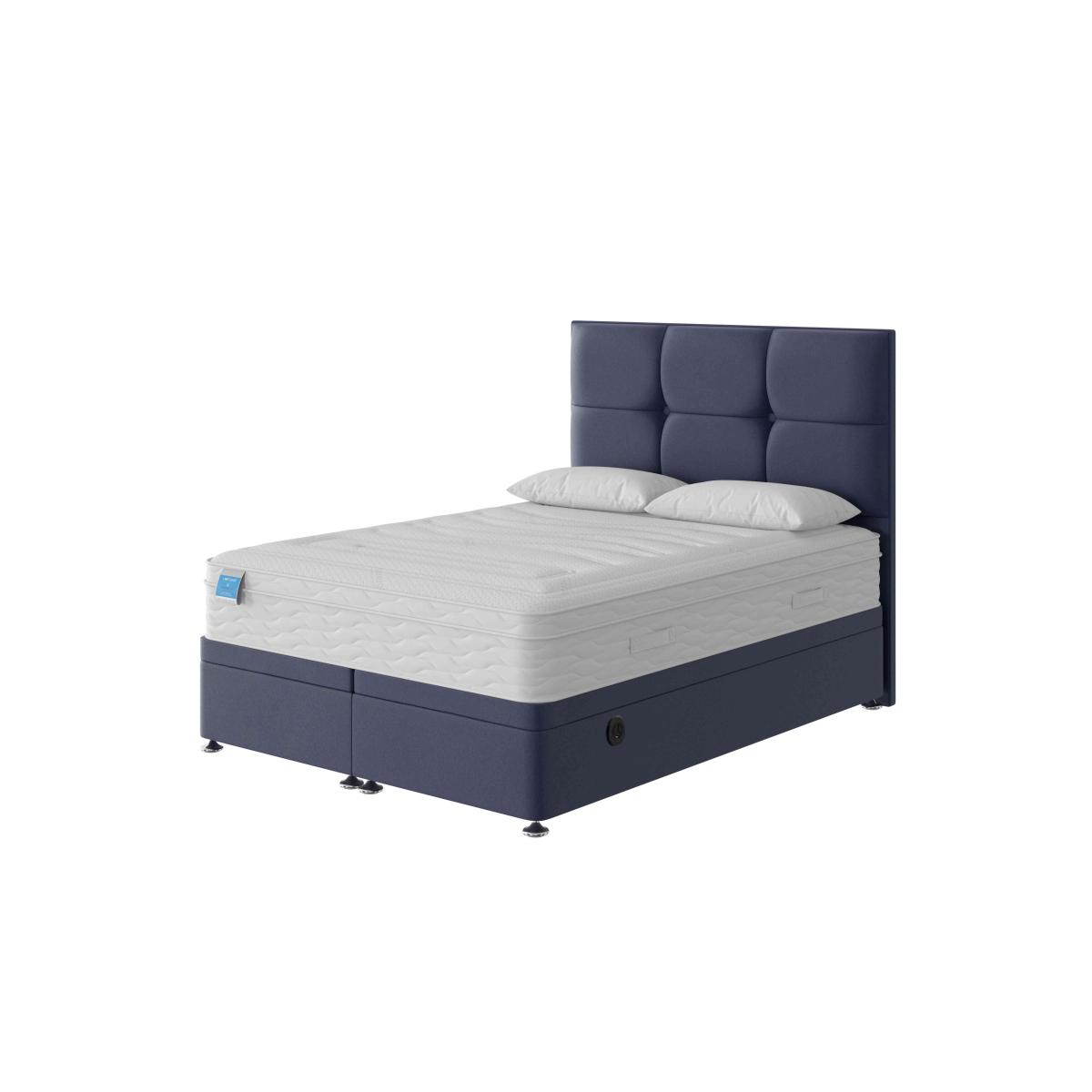 Sleep Story - Gel Plus Hybrid Power Ottoman Divan Set - Small Double - Plush Atlantic – image 4