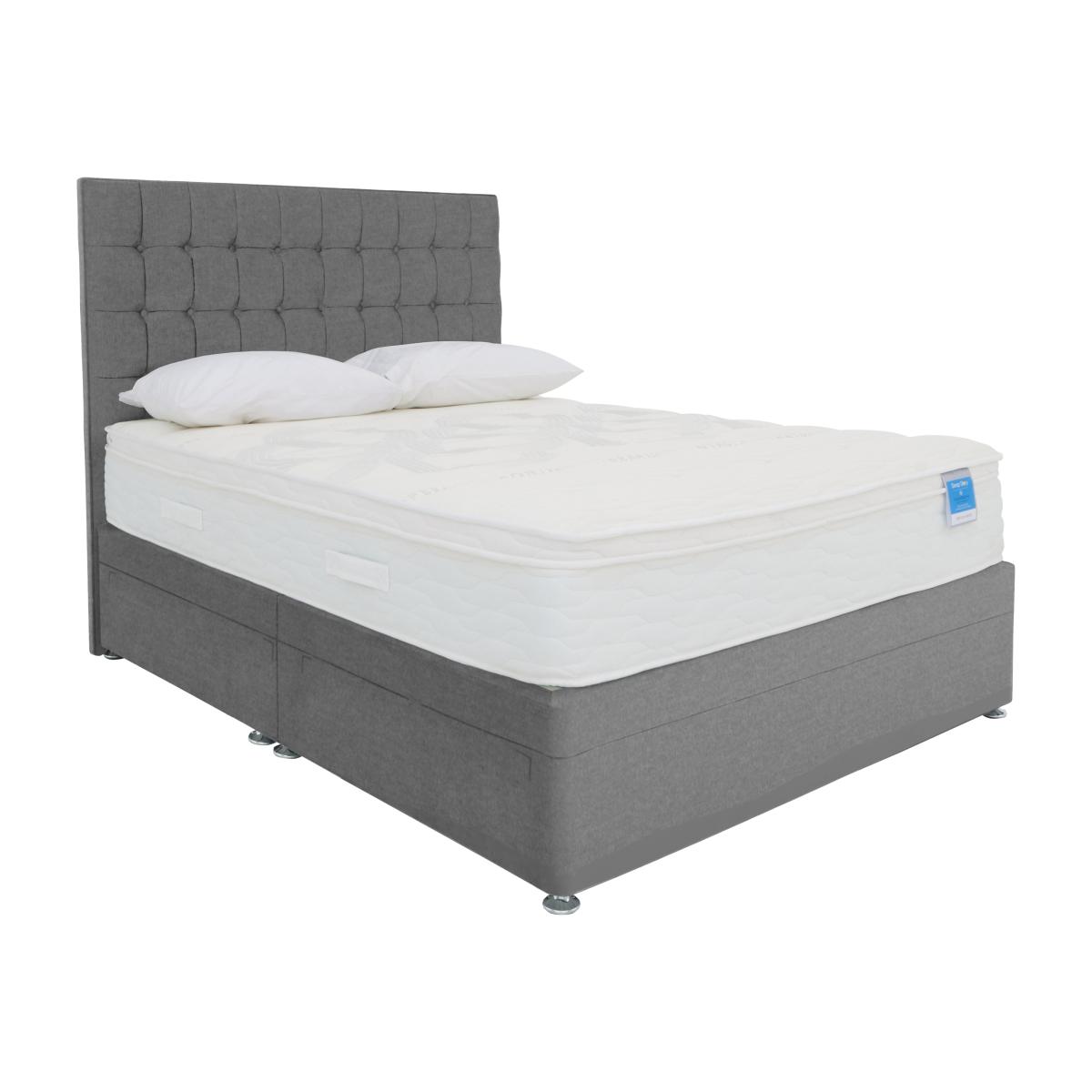 Sleep Story - Memory Hybrid Side Ottoman Divan Set - Small Double – image 1