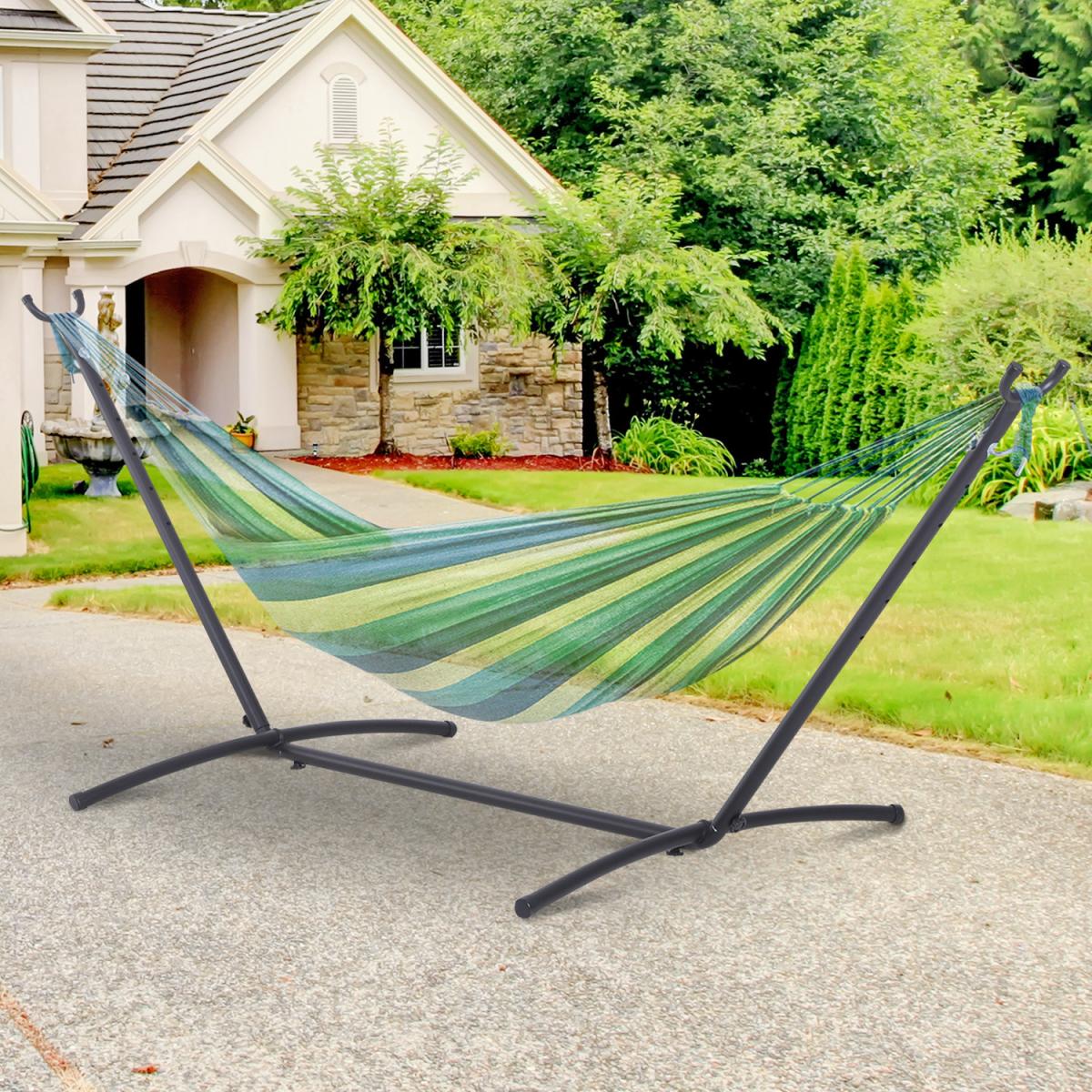 2.8m Adjustable Hammock Stand Universal Fit  - Black – image 7