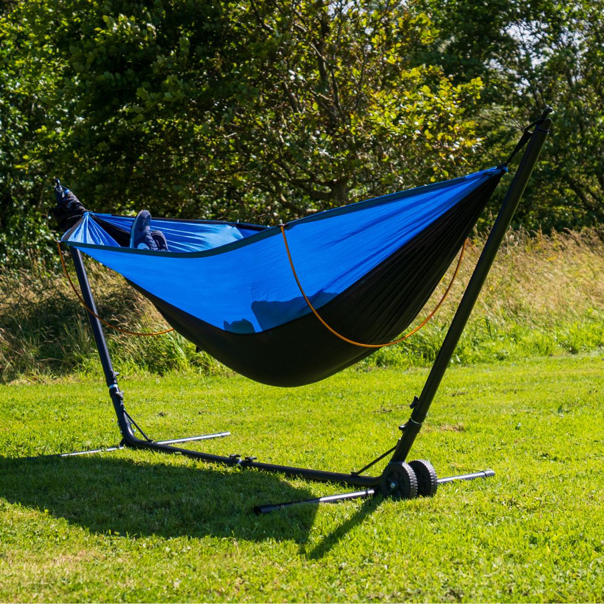 Crua Outdoors Hammock Stand - Heavy-Duty and Portable - Black – image 3