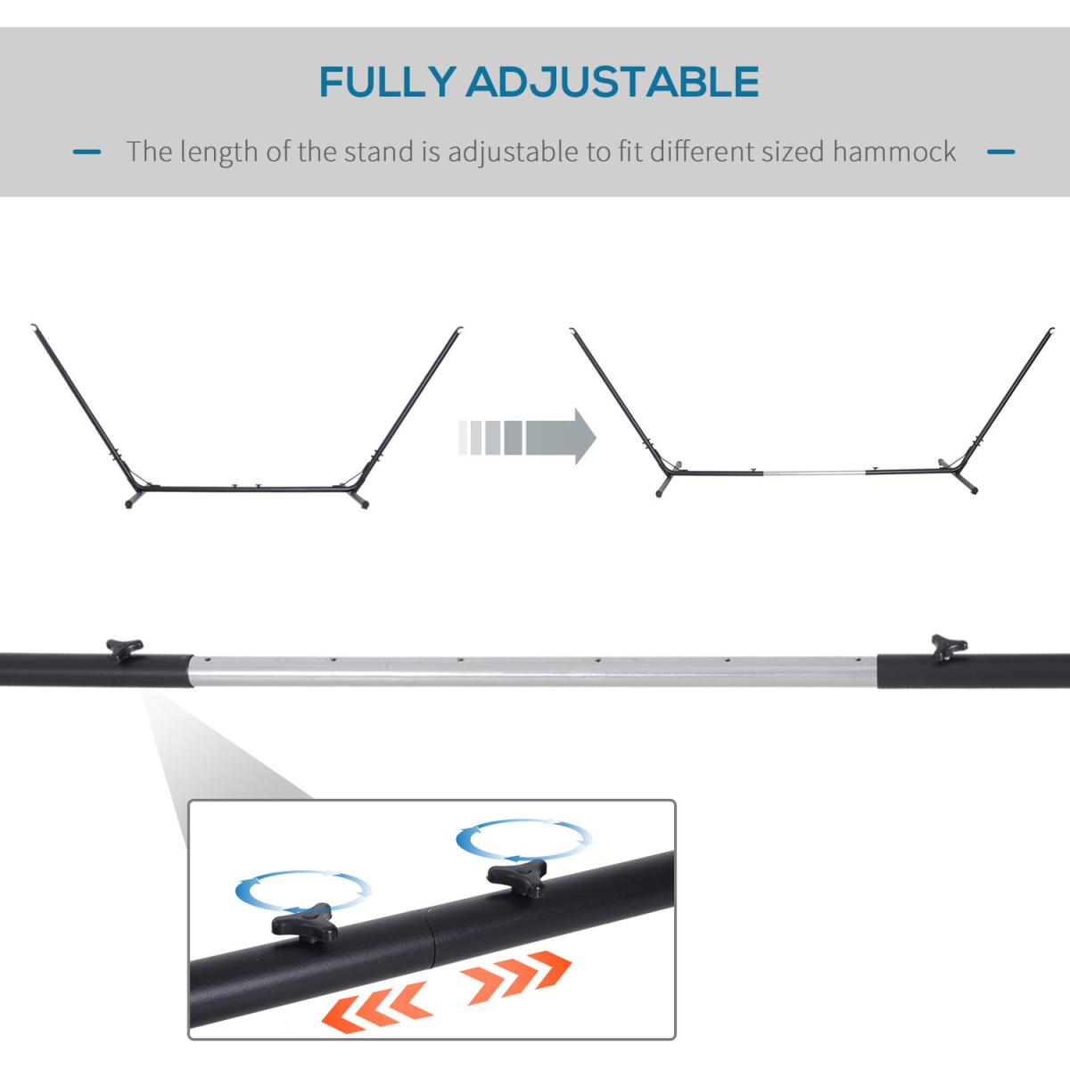 Adjustable Hammock Stand - Black – image 7