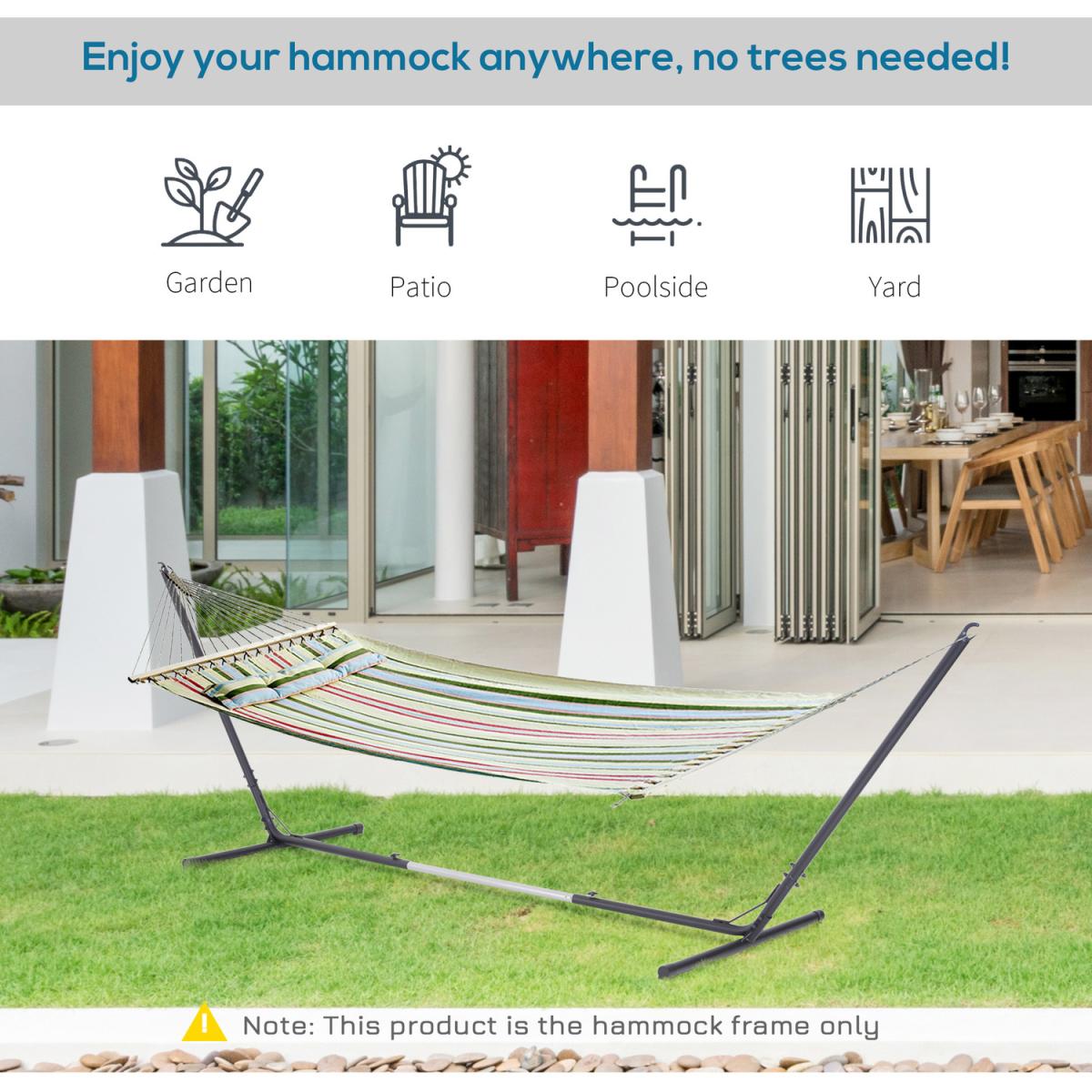 Adjustable Hammock Stand - Black – image 8