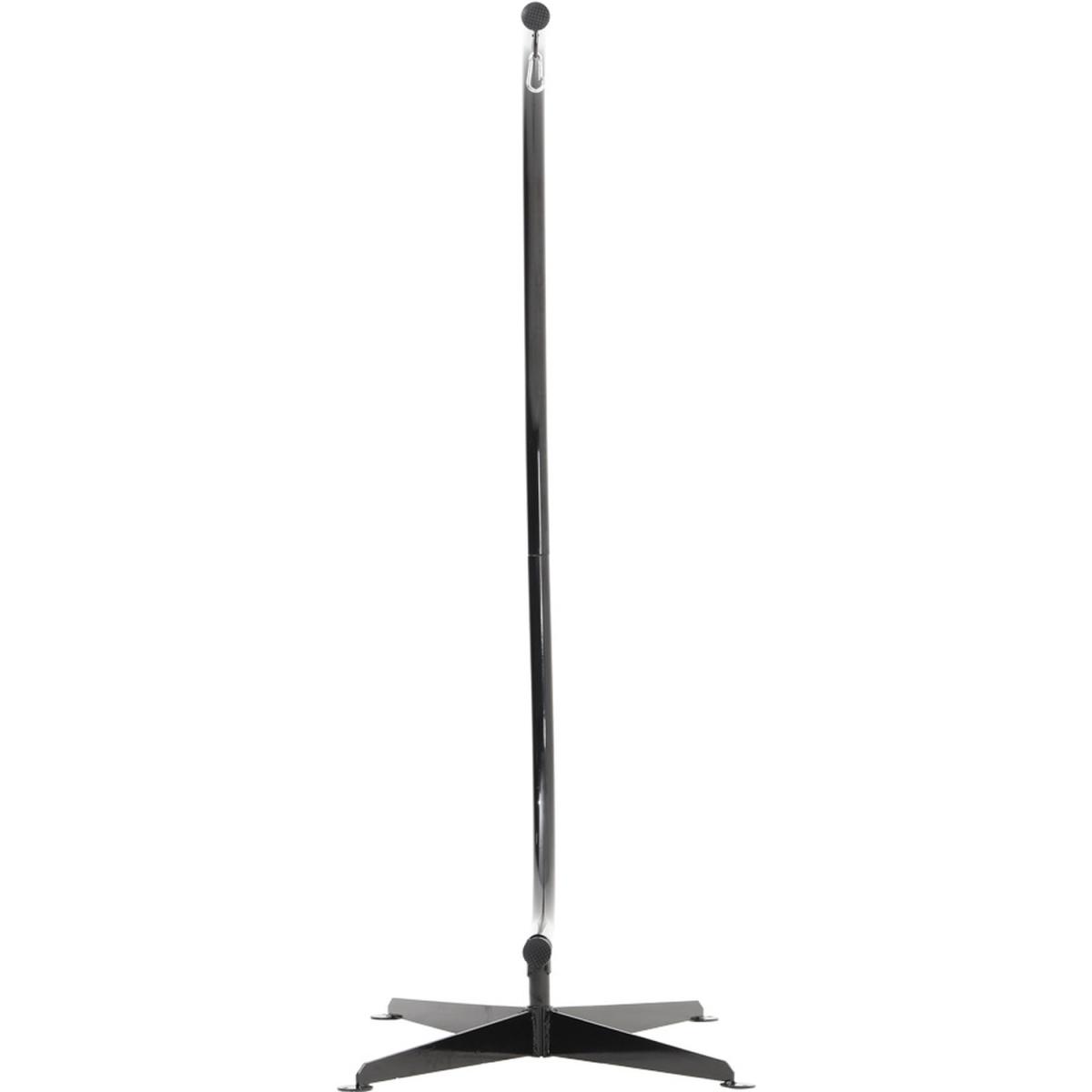 Heavy Duty C Shaped Egg Chair Stand Hanging Swing Hammock Frame Outdoor Indoor - Black – image 5