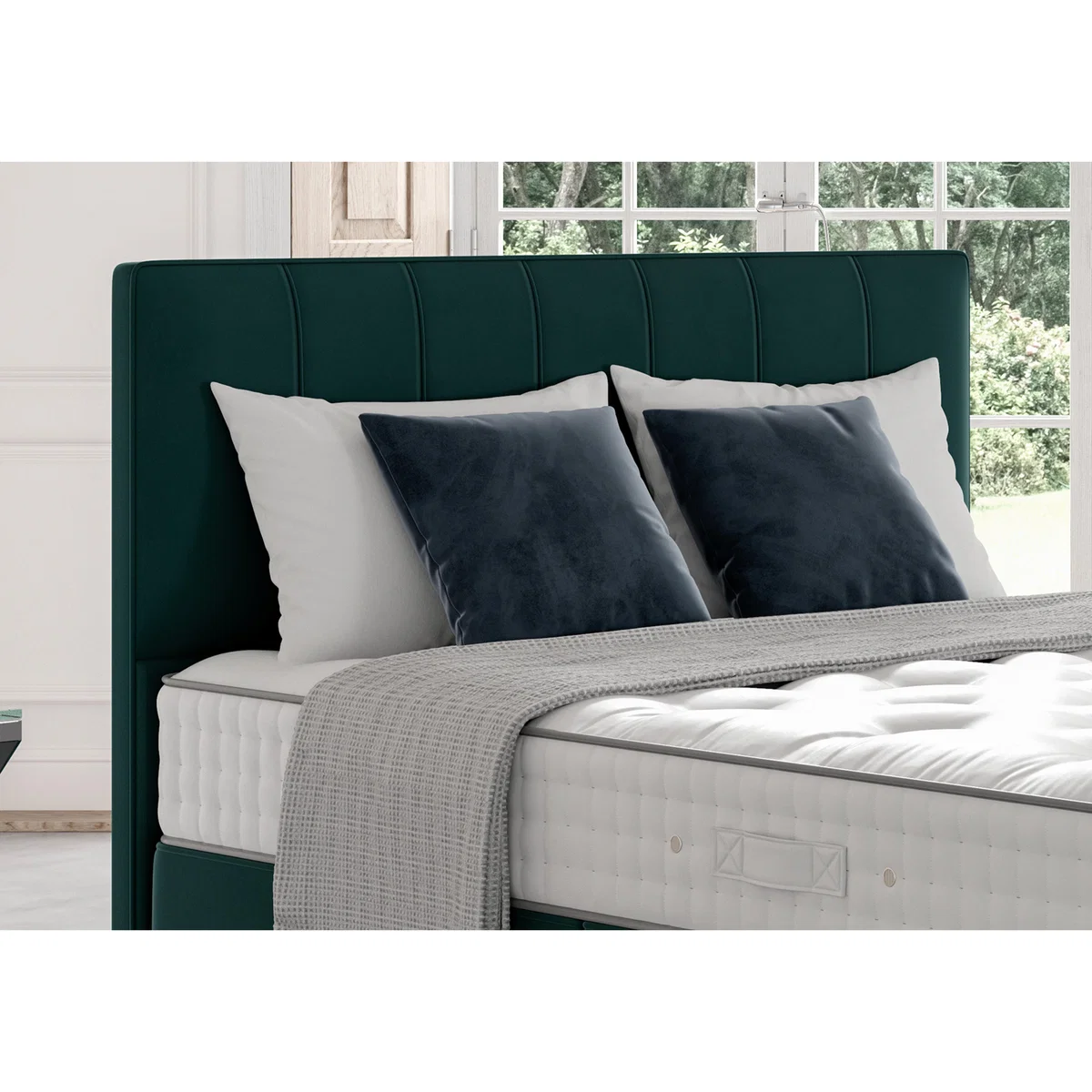 Vispring - Hera Headboard - Single - Pink – image 2