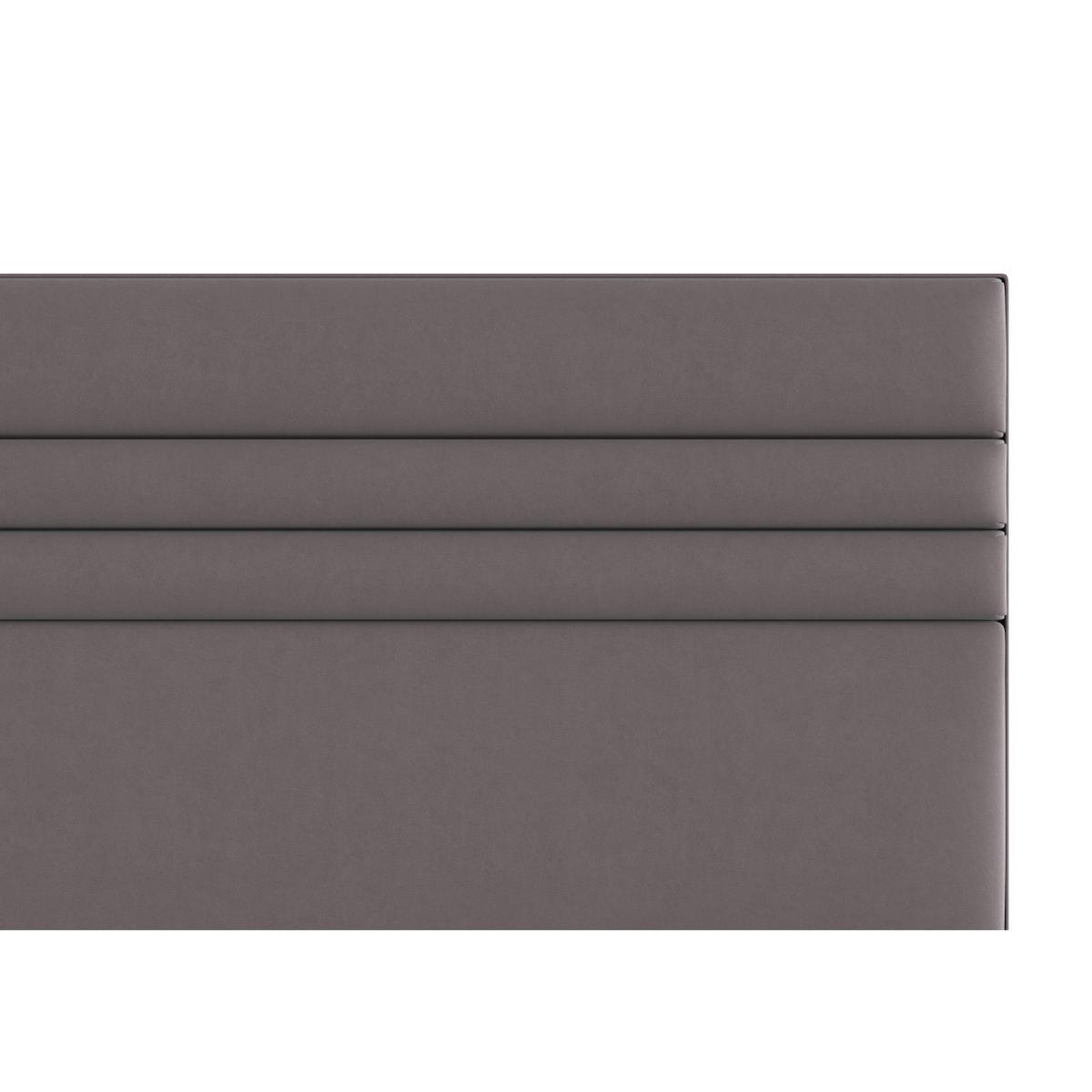 Silentnight - Breeze Strutted Headboard - Single - Grey – image 2